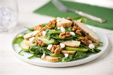 Green Goddess Chicken Salad With Apple And Candied Walnuts