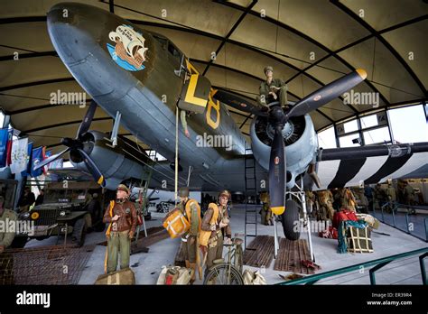 Airborne Museum In Sainte Mere Eglise Stock Photo 83052120 Alamy