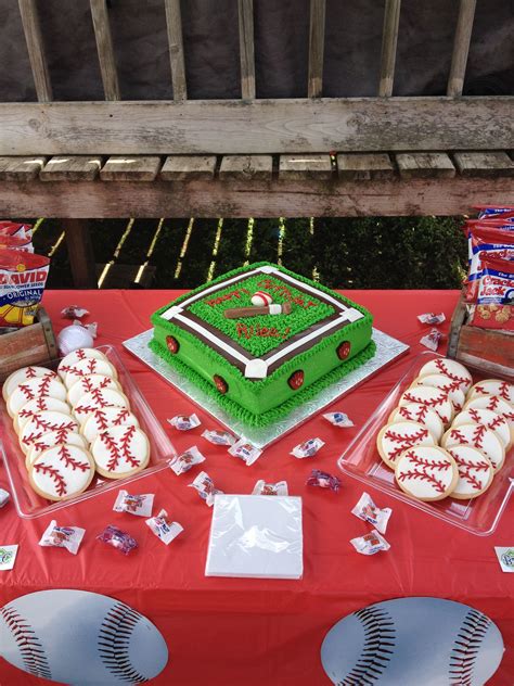Baseball Theme Party 9th Birthday Party Ideas