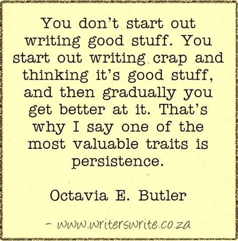 Octavia Butler Quotes About Writing Shortquotescc