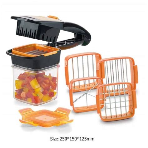 5 In 1 Multifunctional Nicer Dicer Vegetable And Fruit Grater And Slicer At