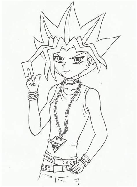 Yu Gi Oh Kaiba Coloring Pages