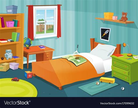 Some Kid Bedroom Vector Image On Vectorstock French Classroom