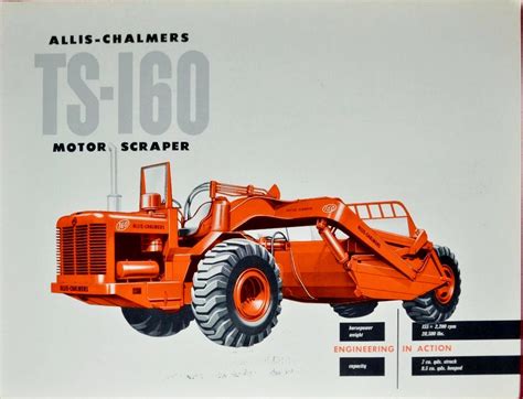 Allis Chalmers Ts160 4х2 Articulated Scraper — Каталог КВХ