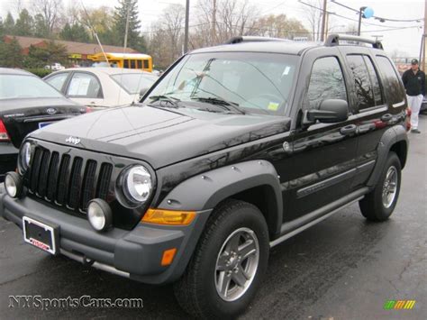 2005 Jeep Liberty Renegade 4x4 In Black Clearcoat 706521