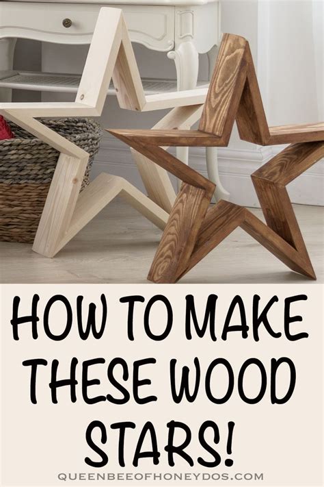 How To Make Wooden Stars Easy Woodworking Projects Easy Wood