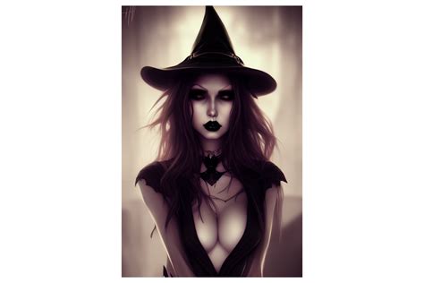 Sexy Dark Witch 2 Graphic By L M Dunn · Creative Fabrica