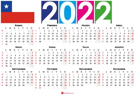 Calendario Y Feriados Chile 2022 Images And Photos Finder