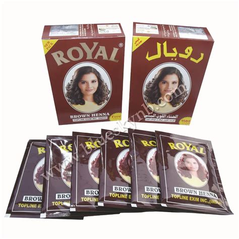 Buy Royal Brown Henna Herb Henna Hair Dye 60gbox