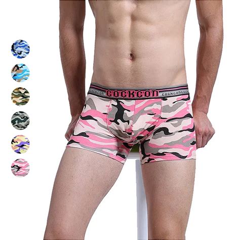 Hot Sexy Camouflage New Mens Briefs Underwear Male Panties Free Shipping In Briefs From