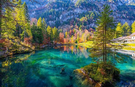 Lake Blausee Hidden Gem Of Switzerland By Kitty Bern On 500px