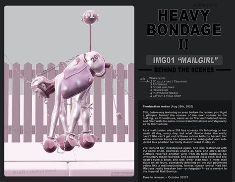Heavy Bondage Preview Mailgirl By Kinkydept Hentai Foundry