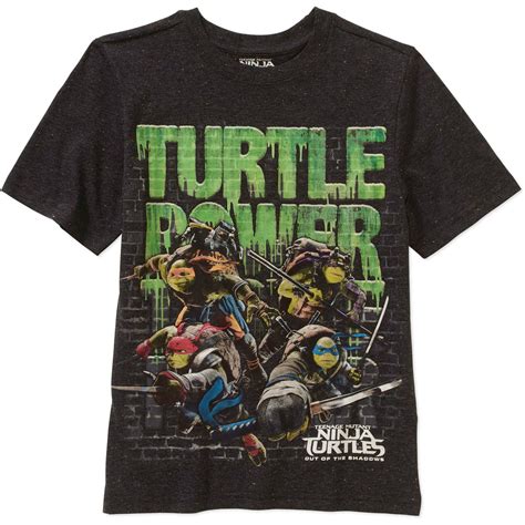 Teenage Mutant Ninja Turtles Boys Confetti Short Sleeve T Shirt