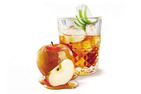 · a delicious fall cocktail perfect for national apple day. Caramel Apple - Crown Royal | Apple cocktail recipes, Apple crown drinks, Salted caramel drinks