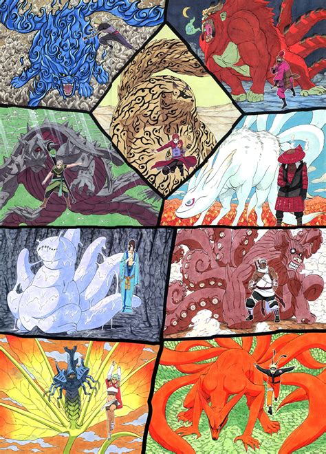 Tailed Beasts And Their Jutsu