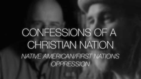 Confessions Of A Christian Nation Native Americanfirst