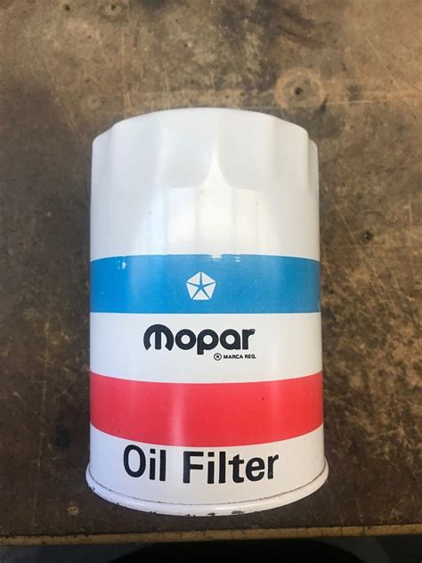 Mopar 1851658 Cross Reference Oil Filters Oilfilter