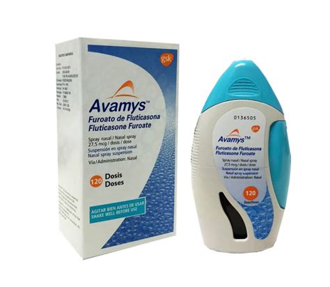 Avamys should be administered as per doctor's recommendations. FARMACIA UNIVERSAL - Avamys Spray Nasal x 120 Dosis