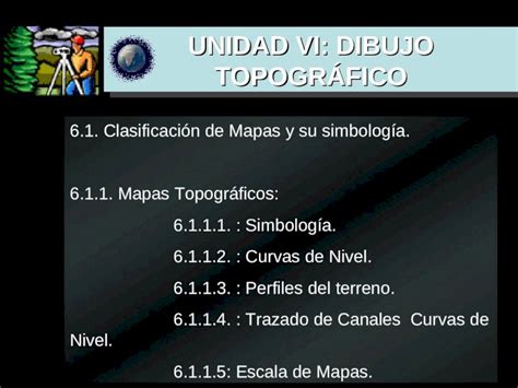 Ppt Unidad Vi Dibujo Topogr Fico Clasificaci N De Mapas Y Su 87900