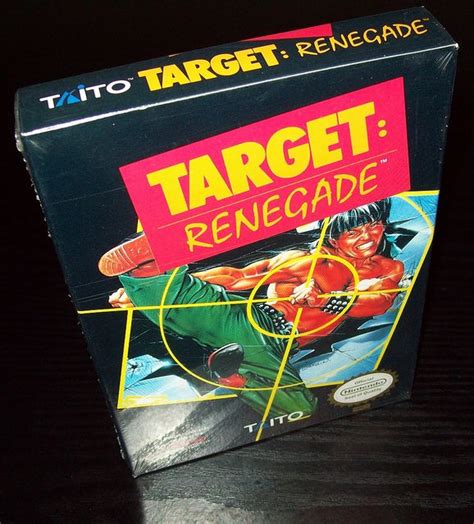15 Nes Taito Target Renegade By Ocean 1990 Ntsc Sealed Renegade