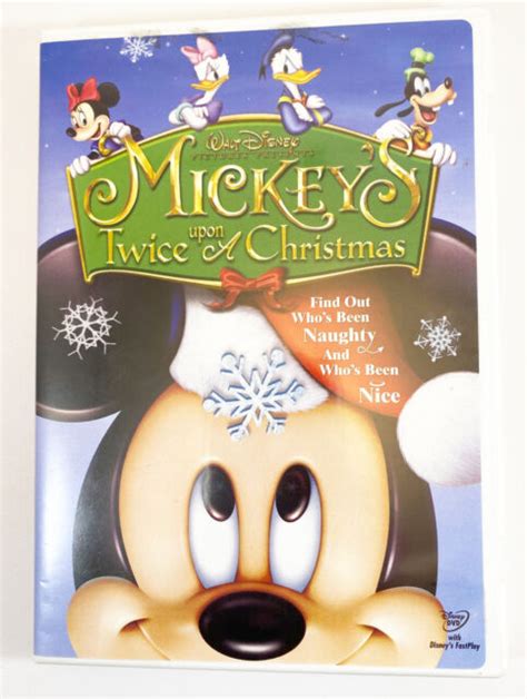 Mickeys Twice Upon A Christmas Dvd 2004 For Sale Online Ebay