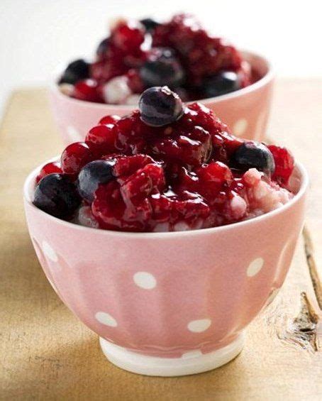 However, some of these recipes may be too high in. Renal Recipe - Rice pudding with berries | Kidney recipes ...