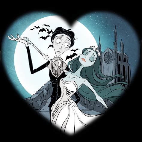 Emily And Victor Corpse Bride Drawings