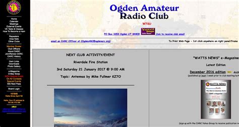 W7su Ogden Amateur Radio Club Resource Detail The