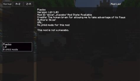 Placebo Mod 116511521144 Minecraft Shared Library