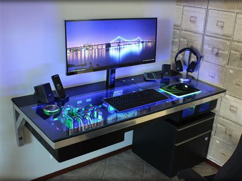 Well, you take all of your computer components and shove them into your desk, negating the need for a computer case. Who needs a PC Case when you have a PC Desk? : gamingpc