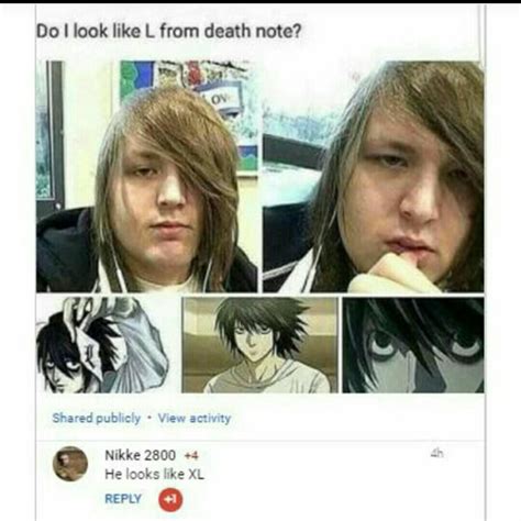I Look Like L From Deathnote Worklad