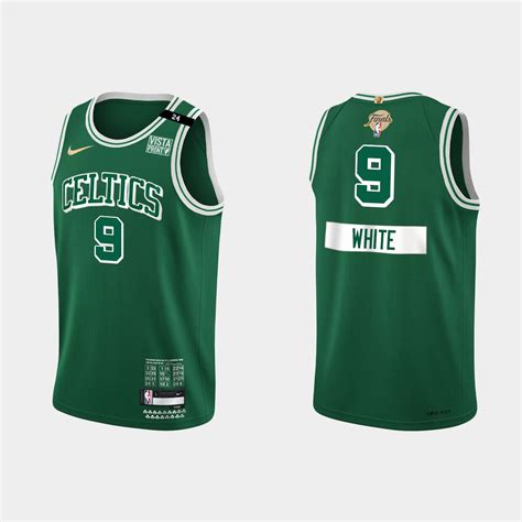 Men Boston Celtics 2022 Nba Finals 9 Derrick White City Green Jersey Choose Your Style With Us