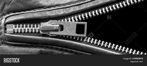 Metal Zipper On Image And Photo Free Trial Bigstock
