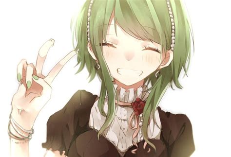 Pin On Anime Girl With Green Hair