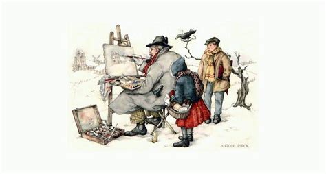 Christmas Anton Pieck Иллюстрации История искусства Фолк арт картины рисунки