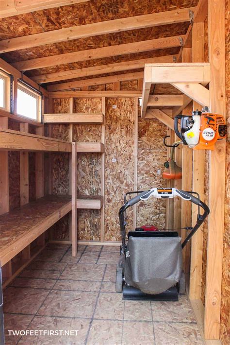 All of our sheds are manufactured in vidalia, georgia and built especially for our florida weather which are approved. How to build storage shelves in a shed or garage