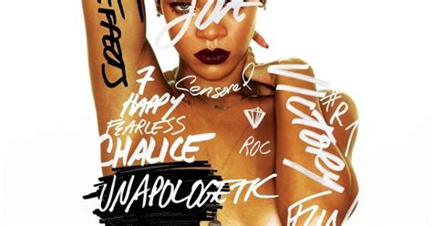 Rihanna Unveils Topless Unapologetic Album Cover