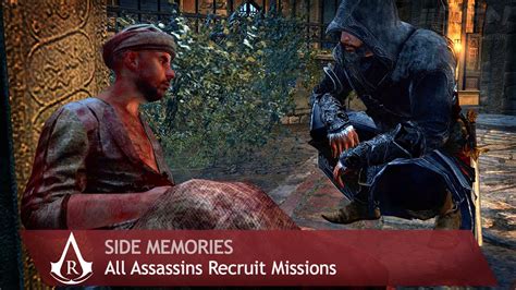 Assassin S Creed Revelations Side Memories Recruit Missions