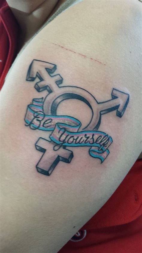 One Of My Fav Trans Tattoos That Ive Seen Transgender Tattoo Ideas