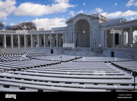 Memorial Amphitheater Arlington National Cemetery Stock Photo Alamy