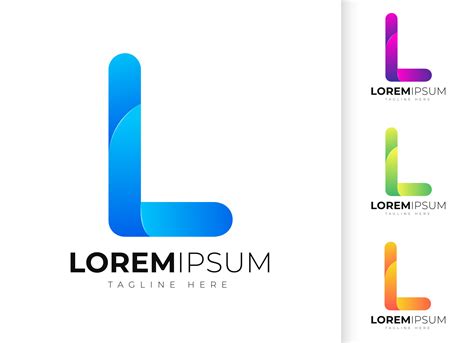 Letter L Logo Design Template Creative Market