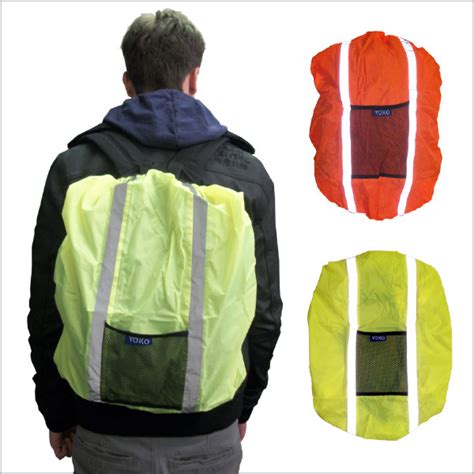 Waterproof Backpack Covers With Hi Vis Reflective Strips