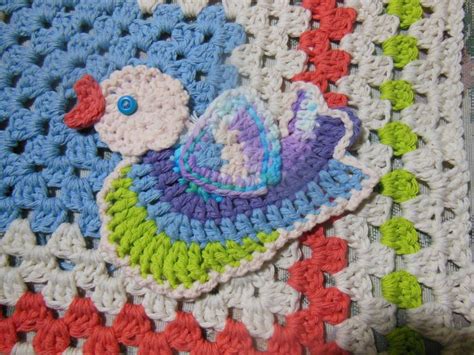 Crocheted Bird Crochet Birds Crochet Crochet Blanket