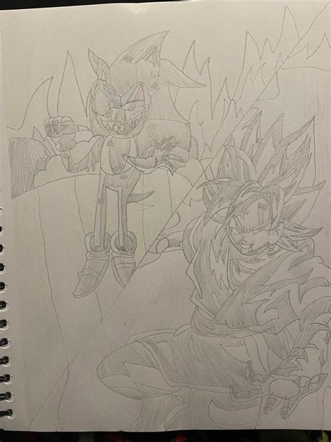 Sonic Exe Vs Goku Black By Chriscott92 On Deviantart