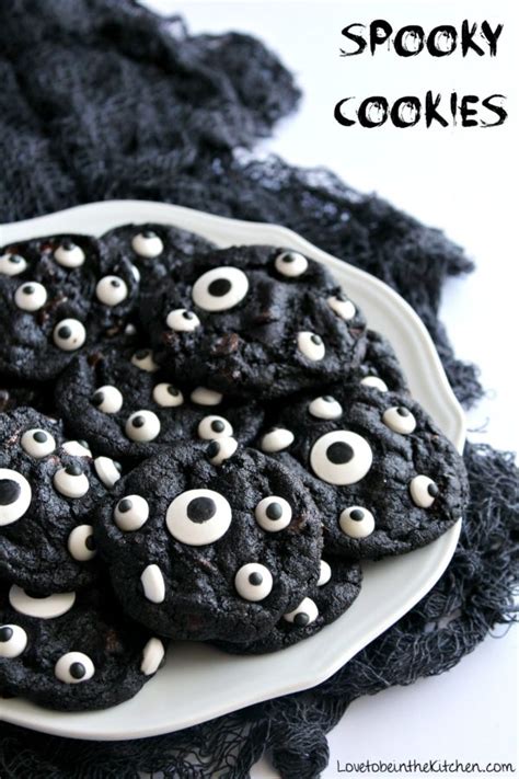 Spooky Cookies Love To Be In The Kitchen