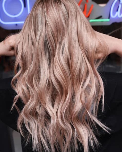 Top 48 Image Blonde Hair With Rose Gold Thptnganamst Edu Vn