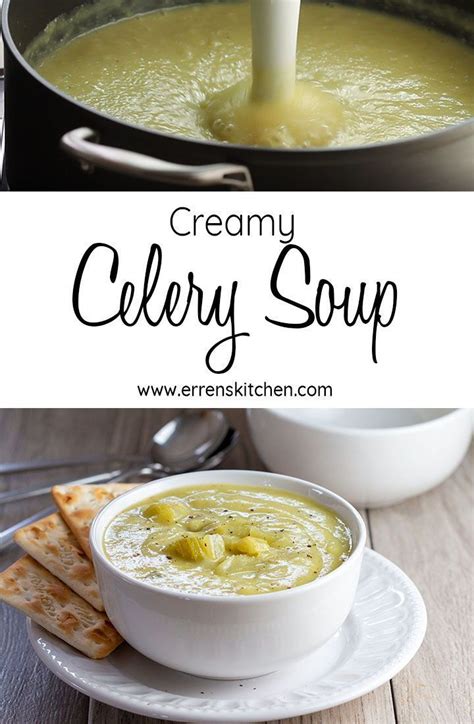 Great way to use up wilted celery; Creamy Celery Soup | Recipe | Celery soup, Cream of celery ...
