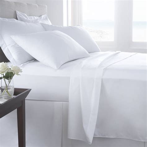 Buy Egyptian Cotton White Sheets 300 Thread Count Online In India