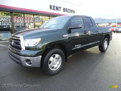 2010 Toyota Tundra Trd Double Cab 4x4 In Spruce Green Mica Photo 9