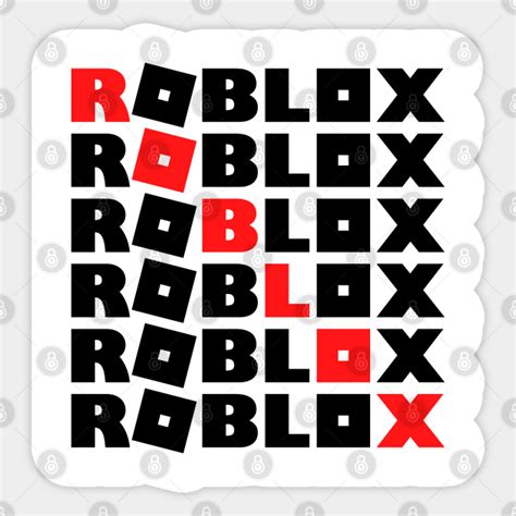 Roblox Roblox Game T Shirt Roblox Sticker Teepublic